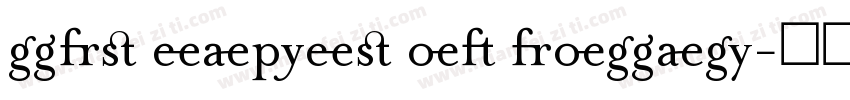 mrs eaves ot roman字体转换